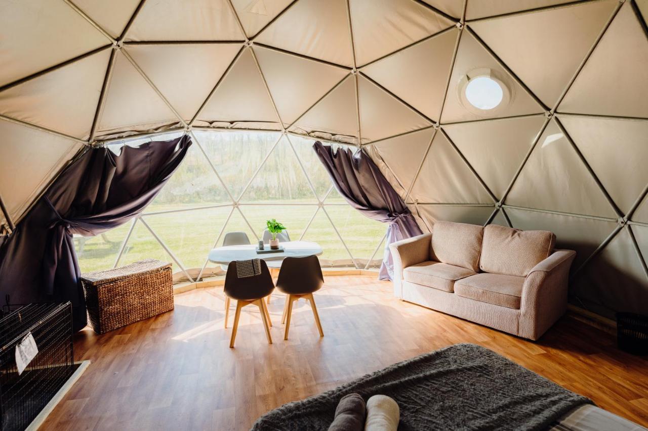 Luxe tent Beavers Retreat Glamping United Kingdom